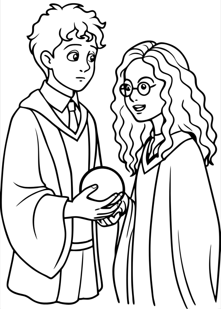 a coloring page