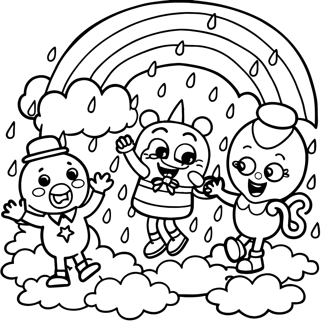 all rainbow friends coloring pages