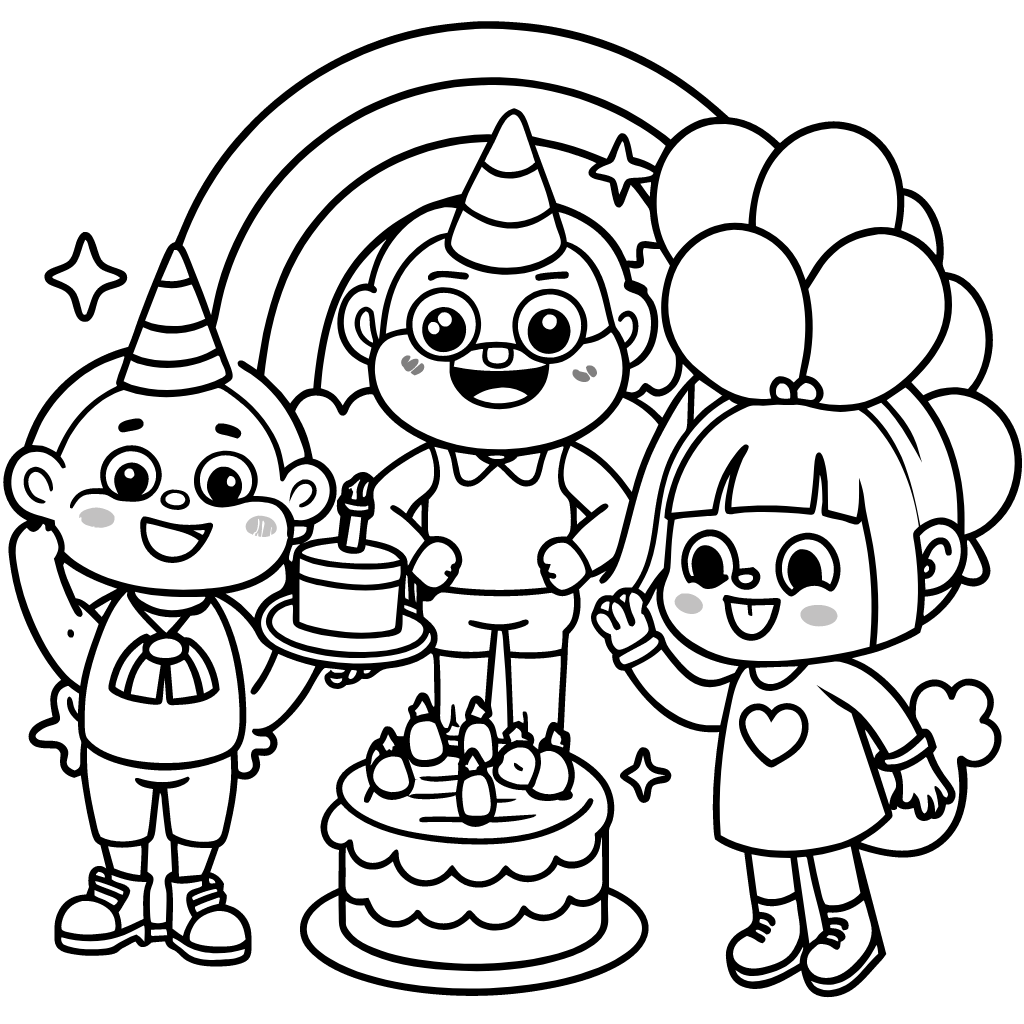 all rainbow friends coloring pages
