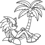 100 Printable Sonic The Hedgehog Coloring Pages PDF