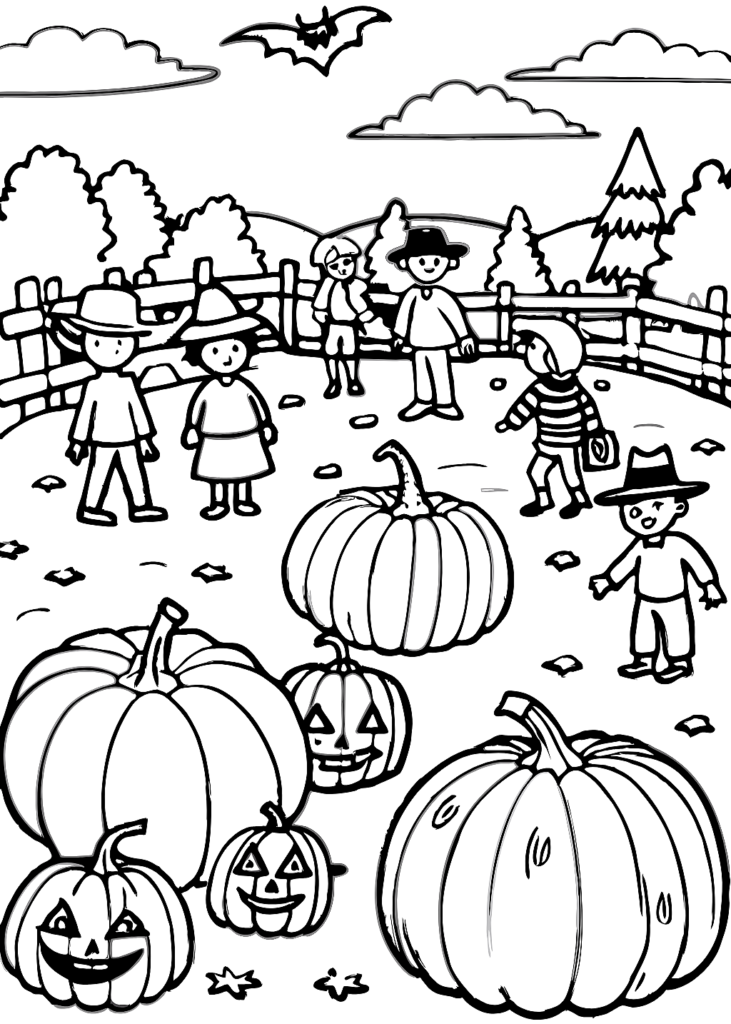 adult coloring pages halloween