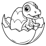 dinosaur coloring page