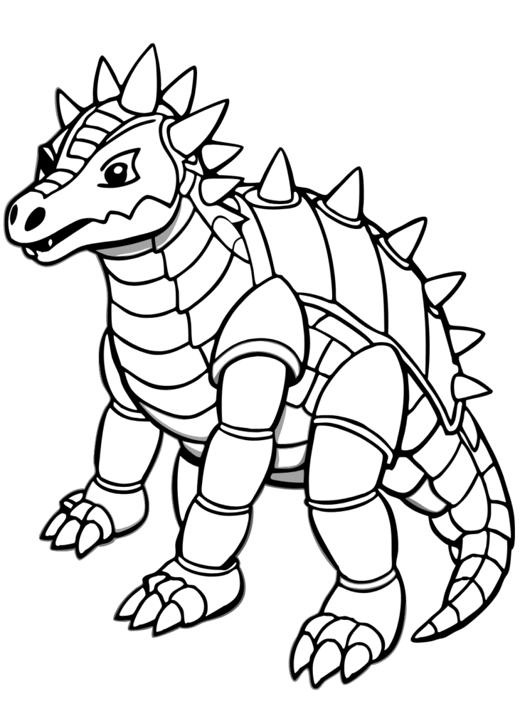 coloring book pages dinosaurs