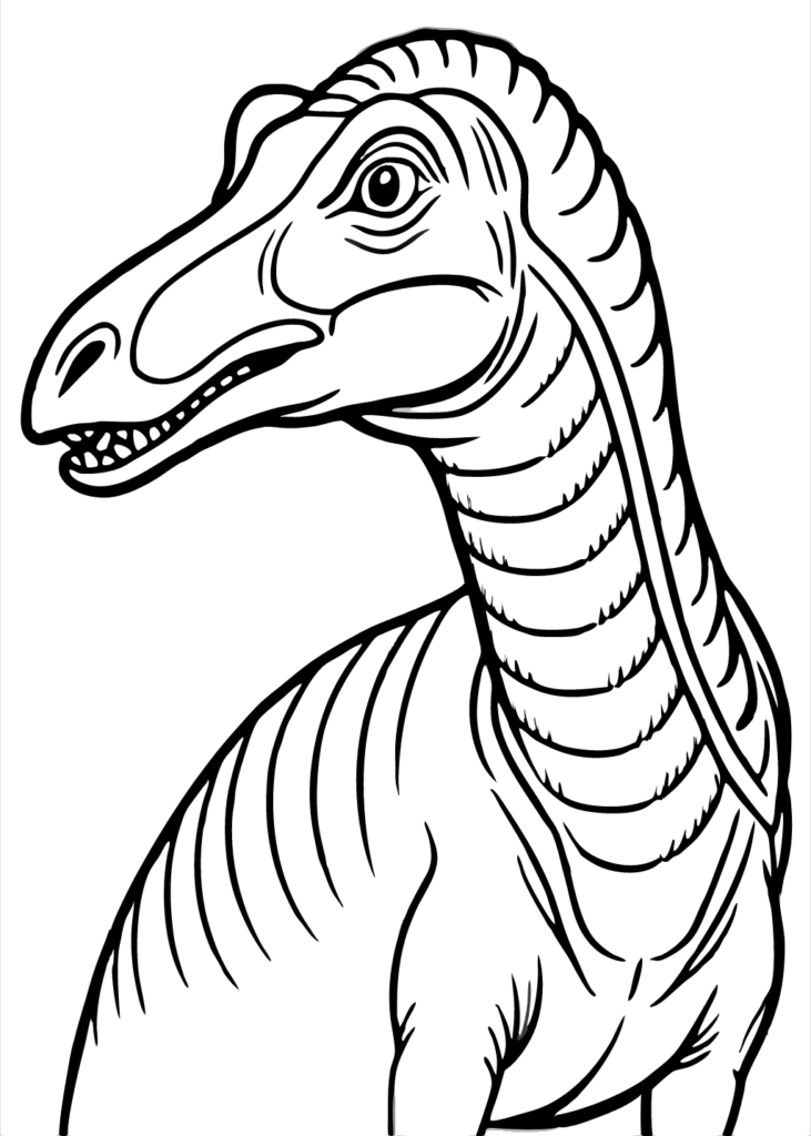 coloring book pages dinosaurs