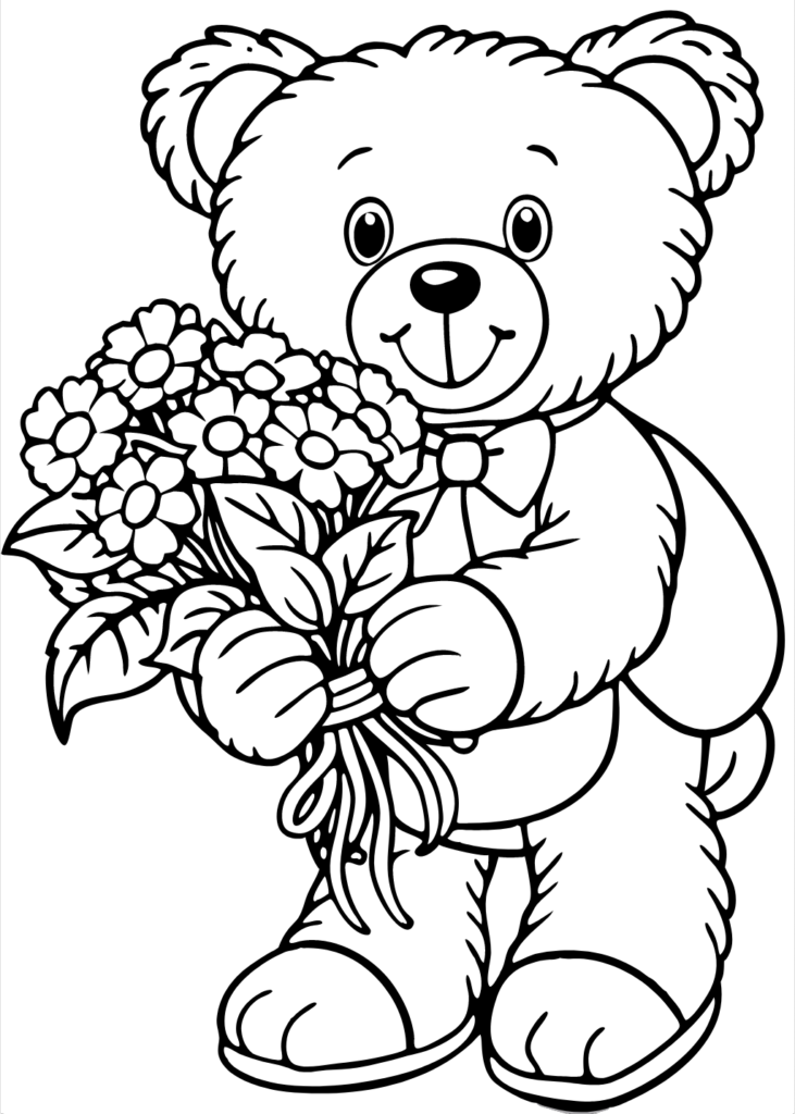 bear images to color