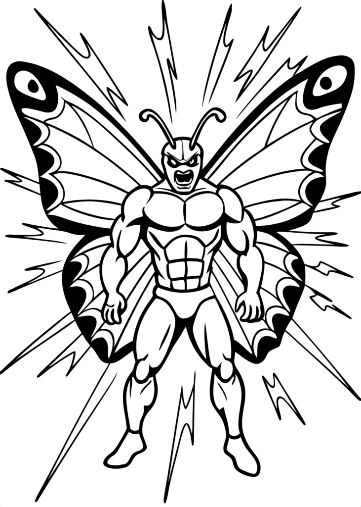 butterfly coloring pages