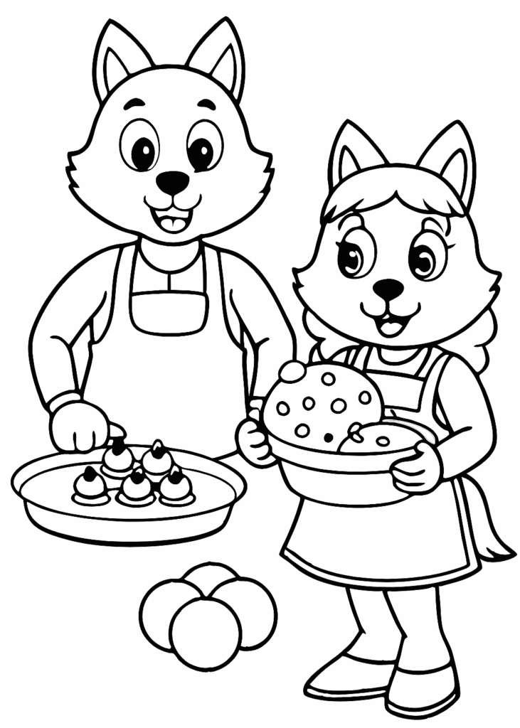 10 Cartoon Coloring Pages for Endless Fun