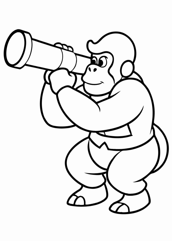 Donkey Coloring Pages