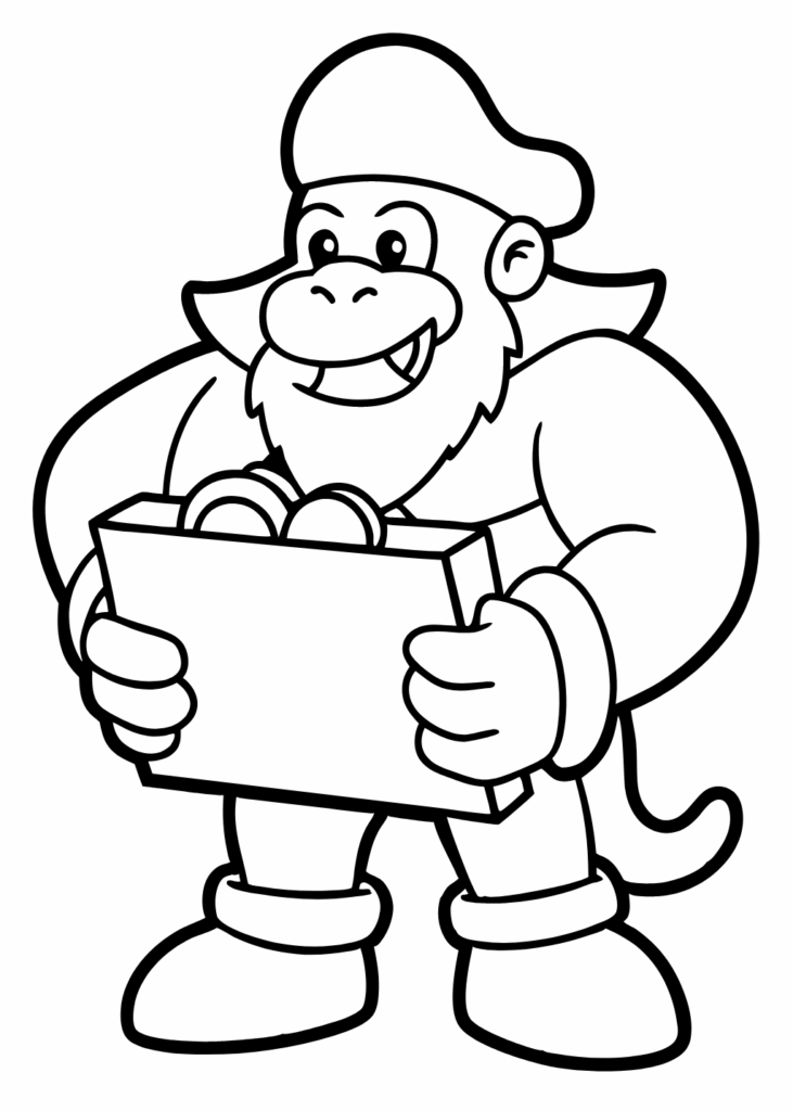 Donkey Coloring Pages